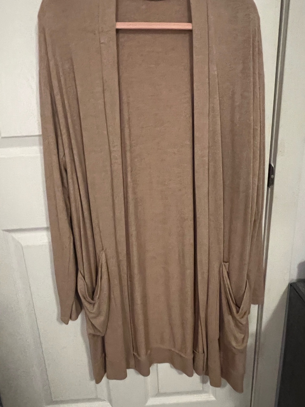 Be Free Cardigan (NWOT) Taupe/Beige, Size 2XL